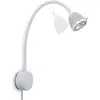 Image de less’n’more ATHENE Applique murale avec câble d’alimentation, LED, A-BWL2-V-KW-FTW,