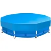 Image de Sekey Bache Piscine Ronde 366cm Spéciale Piscines à Cadre Métallique Rond |avec Lanières Ajustables et Bande Auto-agrippante |Antivent et Anti-Poussière |Toile Dense Résistante aux Déchirements |Bleu