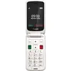 Image de Gigaset GL595 Téléphone portable Touche SOS, protégé contre les projections deau, protégé contre la poussière blanc
