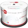 Image de CD-R 80 vierge Primeon 2761109 tour 50 pc(s) 700 Mo 80 min imprimable, surface ultra-brillante, étanche, indélébile