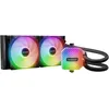 Image de be quiet! Light Loop 240 mm Black système de refroidissement liquide poursystèmes overclockés, waterblock avec un élégant éclairage ARGB, 2 ventilateursLight Wings LX PWM high-speed, Hub ARGB PWM