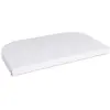 Image de Drap-housse en tissu éponge babybay adapté aux modèles Maxi, Midi, Boxspring, Comfort et Comfort Plus, blanc, 89 x 50 cm (1 pack)