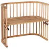 Image de babybay Maxi lit cododo en bois de hêtre massif / compact et modulable / hauteur du lit réglable en continu / lit bébé évolutif (coeur de hêtre huilé) / Sans matelas