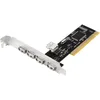 Image de LogiLink PC0028 Adaptateur USB 2.0 5 Ports PCI Express