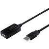 Image de LogiLink UA0143 Câble USB 2.0 avec répéteur 10 m Noir