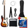 Image de Rocktile Groovers Pack PB Set de basse électrique (« sunburst »), 6 pièces