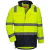Image de Nitras Motion TEX VIZ Parking de sécurité pour homme, jaune fluo, taille 2XL, jaune, XL
