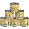Image de GranataPet Symphonie No. 1 Lot de 6 Paquets de Nourriture pour Chat dans Un Paquet d'essai sans céréales ni sucres ajoutés, Filet en gelée Naturelle, Nourriture Humide délicate pour Chats, 6 x 200 g