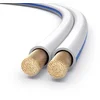 Image de PureLink SP011-100 Câble d'enceinte 2x2,5mm² (99,9% OFC cuivre massif 0,10 mm) Câble de haut-parleur Hifi, 100m, blanc