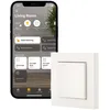 Image de Eve Light Switch (Apple Home) - interrupteur mural connecté pour interrupteurs simples, va-et-vient et télérupteurs, compatible avec les montages à plusieurs interrupteurs, Bluetooth/Thread