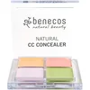 Image de Benecos - Cosmétiques Naturels - Correcteur Cc - Crémeux - Correctif - sans Talc - Vegan - Beige/Vert/Rose/Violet