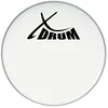 Image de Peau de Grosse Caisse Coated XDrum 22", Coated 22" blanc, Simple couche