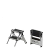 Image de Little Jumbo 1313650200 Echelle - Simple - Aluminium - 2 Marches En Plastique - Hauteur De Travail Max. 2.46 M.