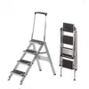 Image de Little Jumbo 1313650440 Escalier - Simple - Aluminium - 4 Marches En Plastique - Avec Barre D'appui - Hauteur De Travail Max. 2,92 M.
