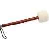 Image de XDrum MBD1-S Mailloche pour grosse caisse douce (baguette de batterie, mailloche, mailloche concert pour grosse caisse, longueur : 38cm, diamètre de la tête : 8cm)