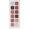 Image de Palette de fards à paupières mats, scintillants, nudes - Maquillage baroque romantique - Avec 12 couleurs nude romantiques et or rose - Palette de fards à paupières professionnelle végétalienne