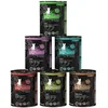 Image de catz finefood Purrrr Collection II Lot de 6 boîtes de Nourriture Humide monoprotéine pour Chat sans céréales, sans Sucre, hypoallergénique, Haute teneur en Viande, en Sachet, 6 x 400 g