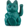 Image de Donkey Maneki Neko Chat Porte-Bonheur à Bras Mobile, Plastique, Gruen, ca. 15 x 10,5 cm