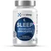 Image de smartsleep® SLEEP+ Gélules de sommeil, 30 gélules, avec 1 mg de mélatonine, ashwagandha, mélisse, passiflore et magnésium, fabriqué en Allemagne, vegan