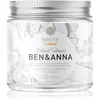 Image de BEN&ANNA Natural Toothpaste White Fluoride dentifrice en pot de verre au fluorure 100 ml