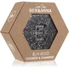 Image de BEN&ANNA Love Soap Shower & Shampoo shampoing et gel douche solide 2 en 1 Elm Wood 60 g