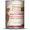Image de MjAMjAM - nourriture humide premium pour chiens - pur plaisir de la viande - délicieux kangourou pur, pack de 6 (6 x 400 g), sans céréales avec de la viande supplémentaire