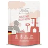 Image de MjAMjAM - Nourriture Humide Premium pour Chats - Quetschie - Repas avec délicieux coeurs, 1 Paquet (1 x 300g), sans céréales avec de la Viande supplémentaire