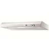 Image de Hotte aspirante encastrable Respekta/Hotte encastrable de 60 cm/Boîtier en métal blanc/Fonction d'extraction et de recyclage de l'air / DH620WL / C / 52-68 dB