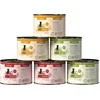 Image de CATZ finefood Kitten Multipack de Nourriture Humide pour Chats - Nourriture Fine pour Jeunes Chats - sans céréales ni Sucre - Haute teneur en Viande - 6 boîtes de 200 g