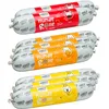 Image de PURBELLO Lot de 3 Rouleaux de Nourriture Humide - 3 Poulet, 3 Canards, 2 Boeufs - Nourriture Monoprotéine pour Chien à Haute Teneur en Viande - Saucisse pour Chien Résistante aux Coupures
