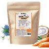 Image de BugBell 7 kg de Nourriture sèche de qualité supérieure pour Le toilettage et la répulsif Contre Les parasites, avec Carotte, Huile de nigelle, Huile de Coco, Herbe de ciste et Poudre de romarin