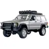 Image de Amewi JC-X12 Scale argent brushed 1:12 Auto RC électrique Véhicule tout-terrain 4 roues motrices (4WD) prêt à fonctionner (RtR) 2,4 GHz avec accu et chargeur