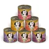 Image de KITTY Cat Paté Mix 3, 6 x 200 g, nourriture humide pour chat dans un paquet d'essai, nourriture pour chat sans céréales avec taurine, huile de saumon et moule aux orles vertes, aliment complet à haute