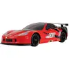 Image de Amewi Corvette C6.R Drift Car rouge brushed 1:18 Auto RC électrique Drift 4 roues motrices (4WD) prêt à voler (RtF) 2,4 GHz avec accu et câble de charge, kit