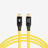 Image de Cobra Tether Câble USB-C à USB-C 10m Débit 5 Gbit/s Jaune Soldes été 2026