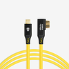 Image de Cobra Tether Câble USB-C à USB-3 Micro-B 90° 10m Jaune