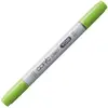 Image de COPIC Ciao YG06, Yellowish Green, Twin Marker avec une pointe moyenne et une pointe pinceau