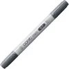 Image de COPIC Ciao C-7, Cool Gray No. 7, Twin Marker avec une pointe moyenne et une pointe pinceau