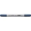 Image de COPIC Ciao B97, Night Blue, Twin Marker avec une pointe de largeur moyenne et une pointe Brush