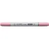 Image de COPIC Ciao RV13, Tender Pink, Twin Marker avec une pointe de largeur moyenne et une pointe « brush ».
