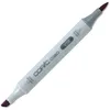 Image de COPIC Ciao V06, Lavender, Twin Marker avec une pointe de largeur moyenne et une pointe « brush ».