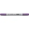 Image de COPIC Ciao V15, Mallow, marqueur Twin avec une pointe moyenne et une pointe Brush