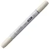 Image de COPIC Ciao W-1, Warm Gray No. 1, Twin Marker avec une pointe moyenne et une pointe brosse