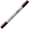 Image de COPIC Ciao E79, Cashew, Twin Marker avec une pointe de largeur moyenne et une pointe « brush ».