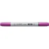 Image de COPIC Ciao V05, Azalea, Twin Marker avec une pointe de largeur moyenne et une pointe « brush ».