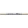 Image de COPIC Ciao W-0, Warm Gray No. 0, Twin Marker avec une pointe moyenne et une pointe pinceau