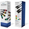 Image de Zoom XLR-4C/CP - Pack de 4 câbles XLR - avec anneaux de couleurs pour identification du câble