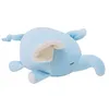 Image de Nemu Nemu Animals - Peluche Elephant Bebe Fanfan - Peluche Animaux Extra Douce et Douillette - Doudou éléphant Conçu au Japon - Coussin Douillet - Taille S 20 cm