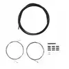 Image de Shimano Kit Cables et Gaines de Dérailleurs VTT Inox Noir