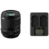Image de Fujinon XF23mmF1.4 R LM WR Noir & Digital Batterie NP-W235